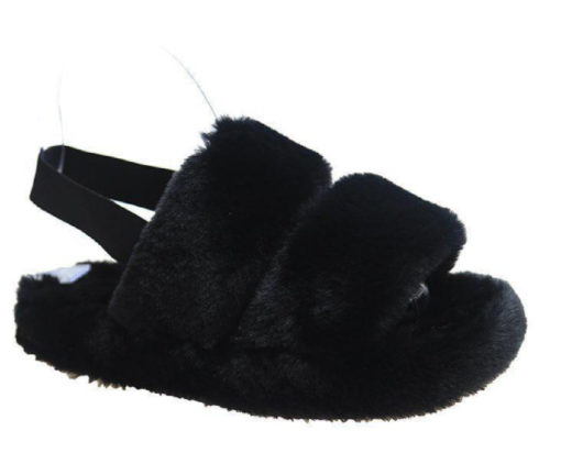 Women's Fluffy Sliders - Image 14