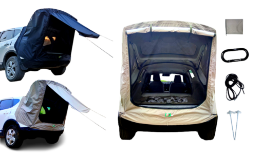 Multifunctional For Self-driving Tour Sunshade Rainproof Rear Tent