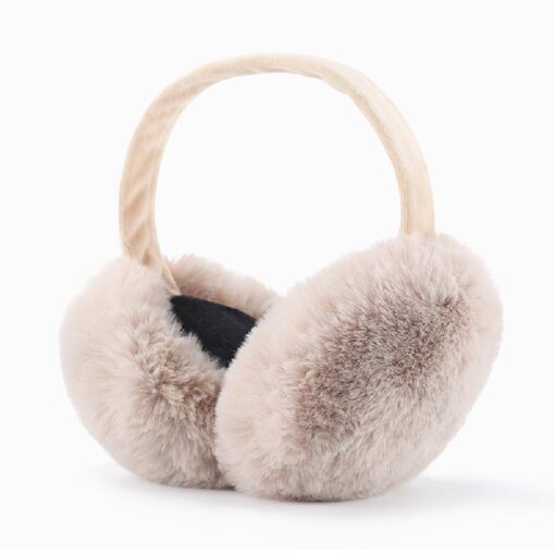 14cm Extra Large Fluffy Foldable EarMuffs - Image 6