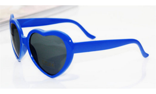 Love Heart Shape Sunglasses with Heart Filter - Image 14