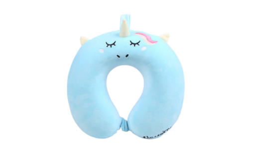 U Shaped Unicorn Travel Pillow - Image 3