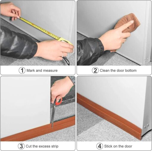 Energy Saving Adhesive Draft Excluder Tape - Image 5