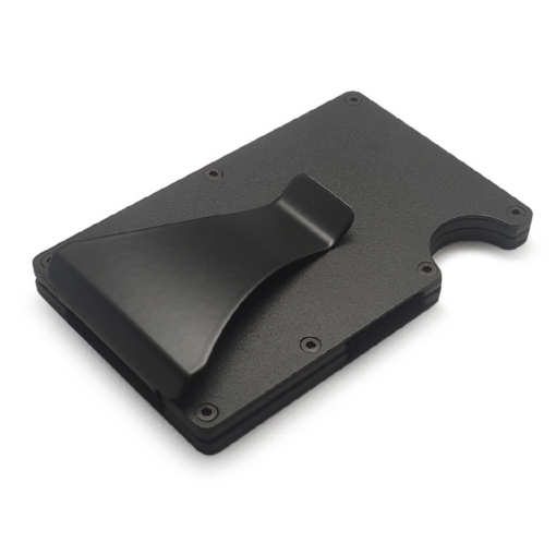 RFID Credit Card Holder with money clip - Image 2