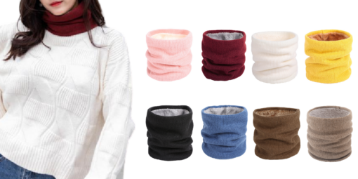 Unisex Winter Neck Warmer Thermal Lined Scar - Image 15