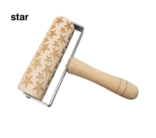 Christmas Engraved Embossing Rolling Pin - Image 9