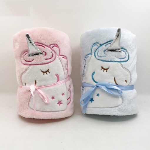 Unicorn Velvet Plush Throw Blanket - Image 15