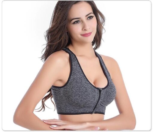 Women's Fitness Front Closure Push Up Bra - Image 33