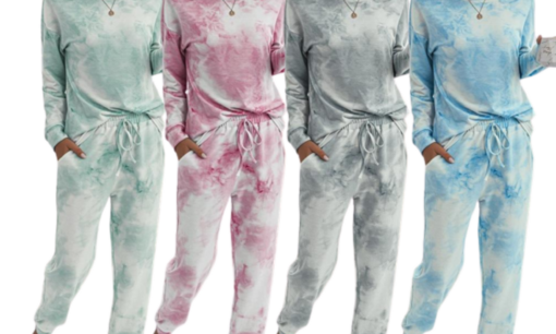 Limited Two-Piece Tie Dye Lounge Set