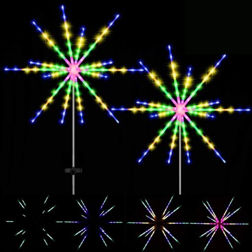 LED Solar Meteor Firework Light - Image 3