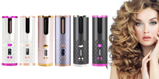 Auto-Rotating Cordless Hair Curler