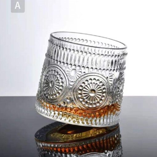 Spinning Tumbler Whiskey Glass - Image 7