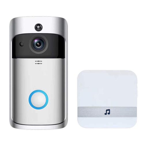 Wi-Fi Video Smart Doorbell with batteries and optional Chime - - Image 3