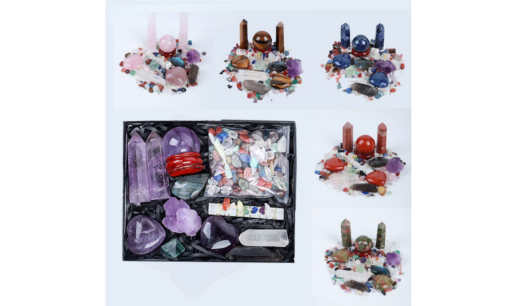 Crystal Gem Crushed Stone or Crystal Ball Exquisite Gift Box Set - Image 8