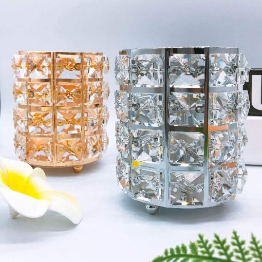 Crystal Effect Makeup Brush Holders - Image 16