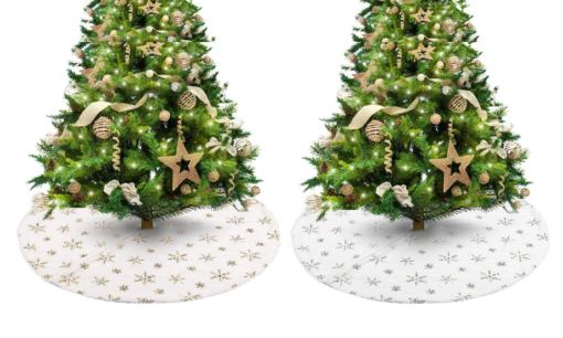 78, 90, 120 or 140 CM Faux Fur Christmas Tree Skirt