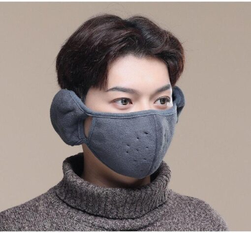 One or Two Windproof Breathable Mask with Warm Earmuff - Image 21