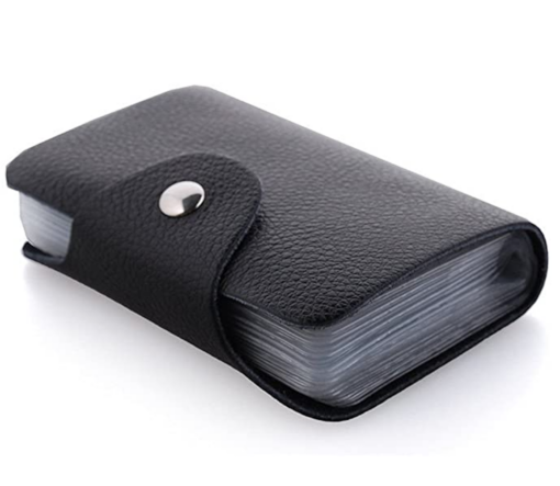 PU Leather 24 Slots Card Holder - Image 3