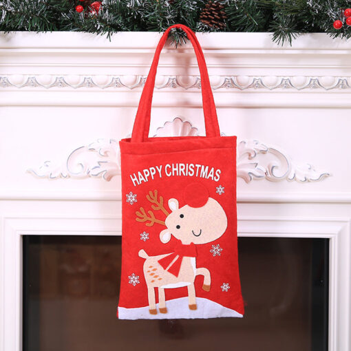 One or Three Christmas Non Woven Grocery Gift Bag - Image 8