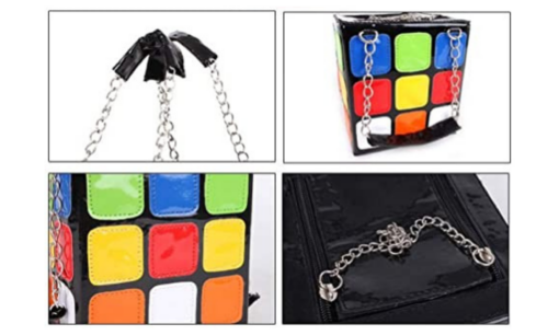 Colorful Magic Cube Handbag - Image 9