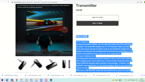 2in1 Bluetooth 5.0 Receiver and Transmitter - Image 12