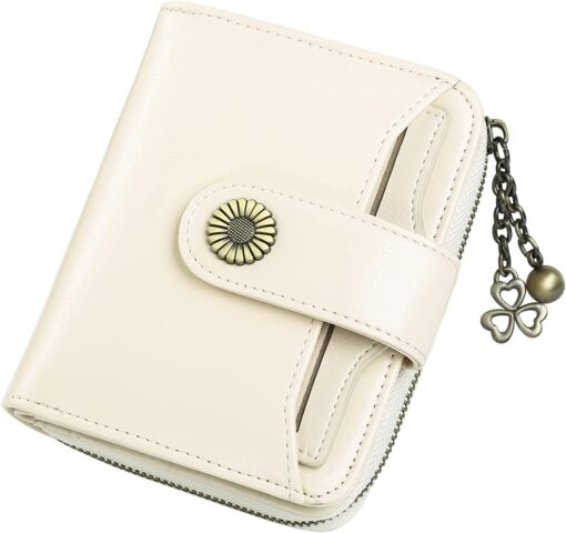 PU Leather RFID Small Compact Wallet - Image 13