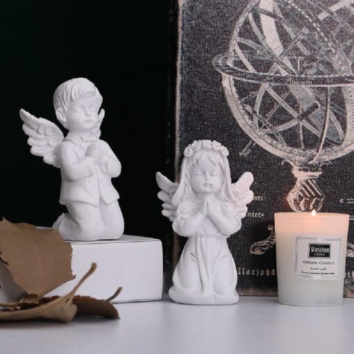 Angel Statue Outdoor Garden Desktop Decoration - Image 4