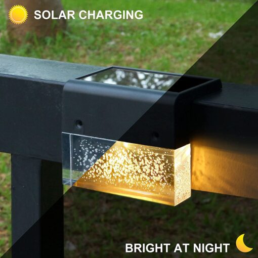 One, Four or Six Solar Powered Deck Lights - Image 25