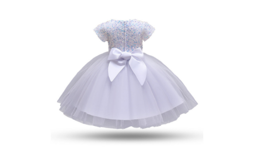 Kid's Princess Sequins Gauze Tutu Dress - Image 12