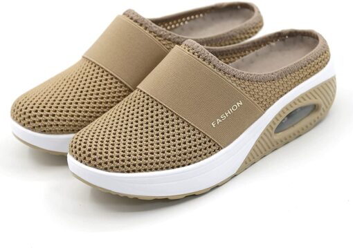 Air Cushion Slip-On Walking Shoes - Image 37