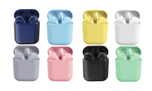 One, Two or Four Pieces Wireless Macaroon Bluetooth Earbuds - Image 5