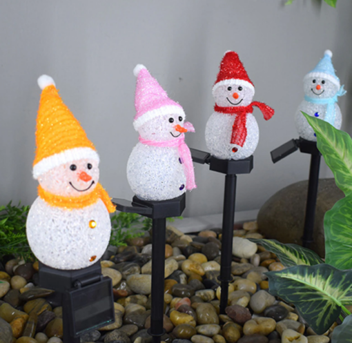 Snowman Solar Light - Image 6