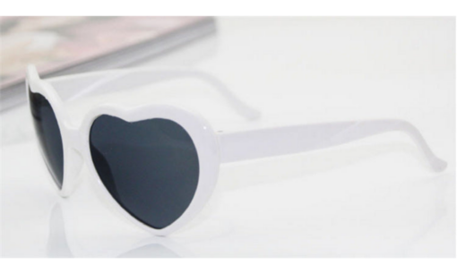 Love Heart Shape Sunglasses with Heart Filter - Image 12