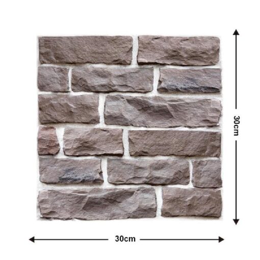 10 piece Waterproof PVC 3D Tile Brick Wall Sticker - Image 22