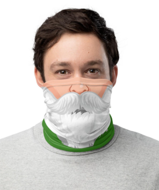 Christmas Neck Gaiter Face Mask Print - - Image 17