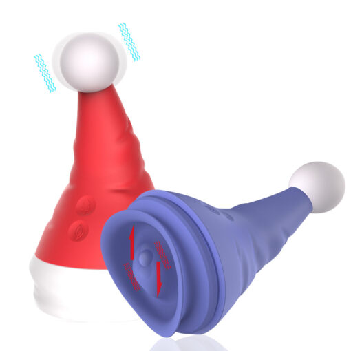 Christmas Hat G Spot Sucking Vibrator - Image 3