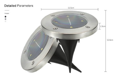 4 or 8 Solar Powered Ground Lights - Image 10