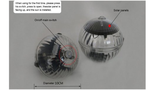 One or Three Solar LED Water Drift Light - Image 12