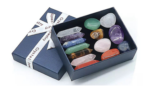 7- or 14- Pieces Crystals Kit- Chakra Crystals and Gemstones Set - Image 6