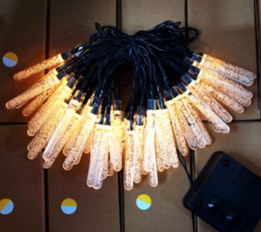 5M Solar Bubble Tube String Lights ** - Image 10