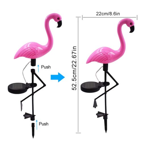 Flamingo Garden Solar Decorative Light - Image 3