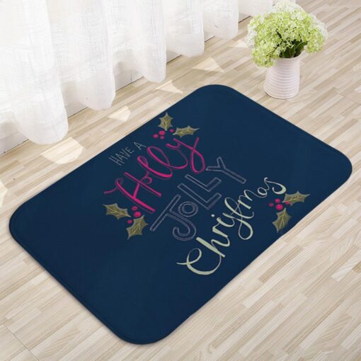 Non-Slip Flannel Christmas Carpet - Image 4