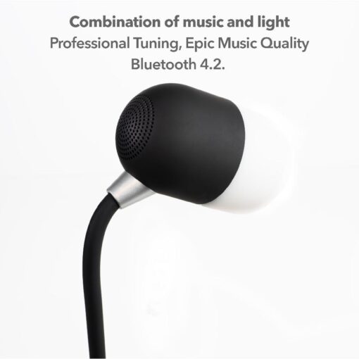 3 in 1 Desk Lamp USB Wireless Charger Bluetooth Speaker - - Image 5