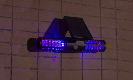 One, Two or Four Outdoor Solar Bug Zapper Light - Image 11