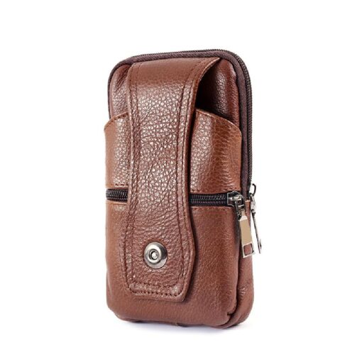 Fashion PU Leather Waist Multifunction Ba - Image 2