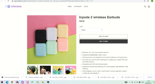 Inpods 2 wireless Earbuds - - Image 10