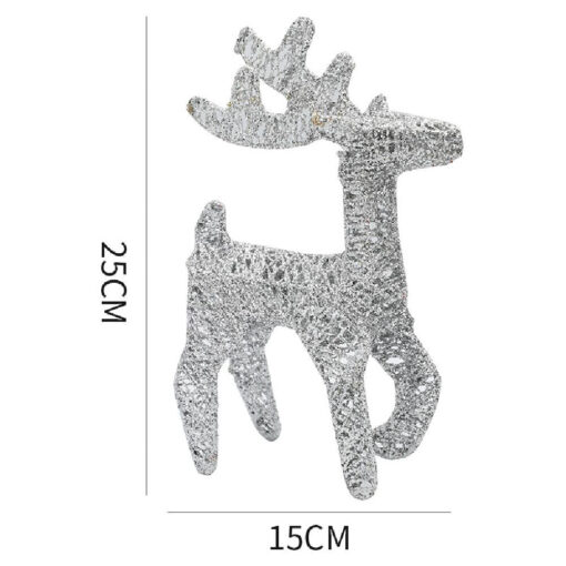 One or Three Iron Christmas Reindeer Decoration - Image 5