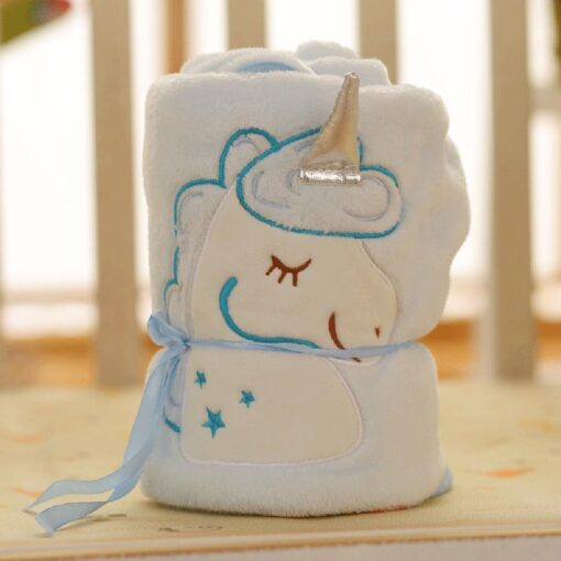 Unicorn Velvet Plush Throw Blanket - Image 8