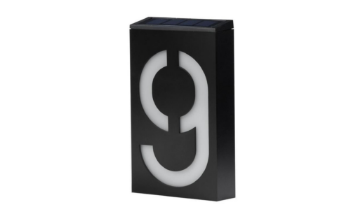 One or Two Solar LED Number Door Plaque Lamp - Image 16