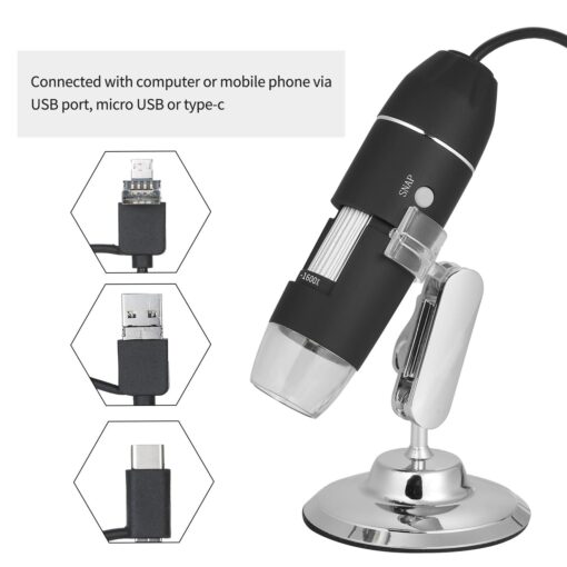 1000x or 1600x Wireless Digital Microscope Handheld USB HD Inspection Camera - Image 5