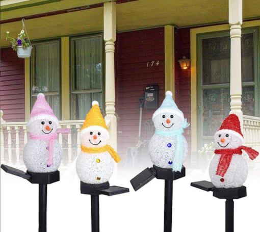 Snowman Solar Light - Image 11